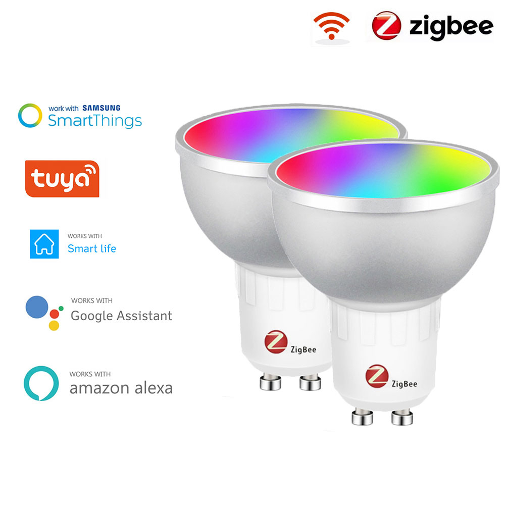 Zigbee Ʈ Ȩ LED  Ʈ ߰   6W GU..